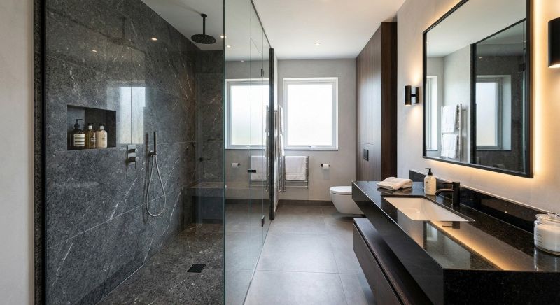 Granite Shower Installation in Berks County, PA